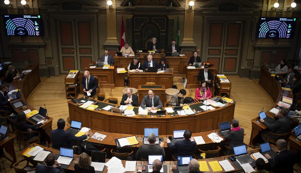 Mitte-links wäre im St.Galler Kantonsparlament eigentlich knapp in der Mehrheit. Eine solide Allianz kam aber nicht zustande.