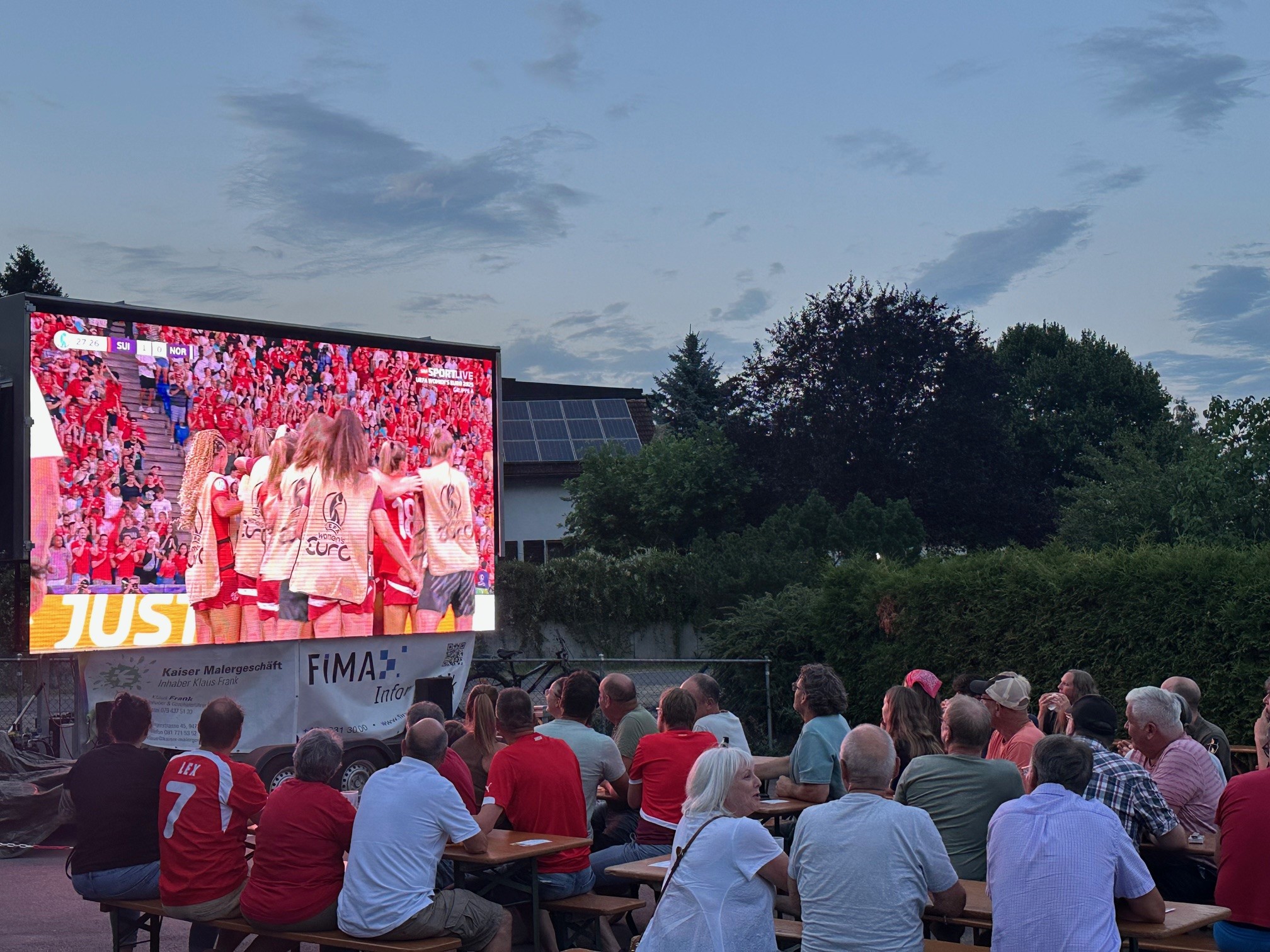 Kollektive Euro-Fussballfreude