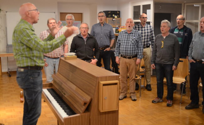 Der Männerchor trotzte den Einschränkungen und ist bereit für ein grosses Konzert Ende April
