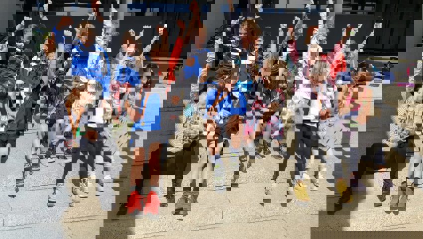  Der Nachwuchs des SC Flös Buchs durfte nach den Leistungen am Kids Cup in Balgach jubeln. 