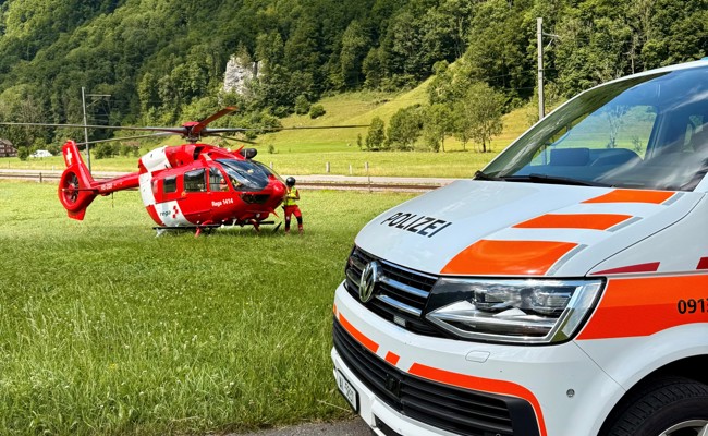 Kleinkind überlebt Sturz in Weiher nur knapp