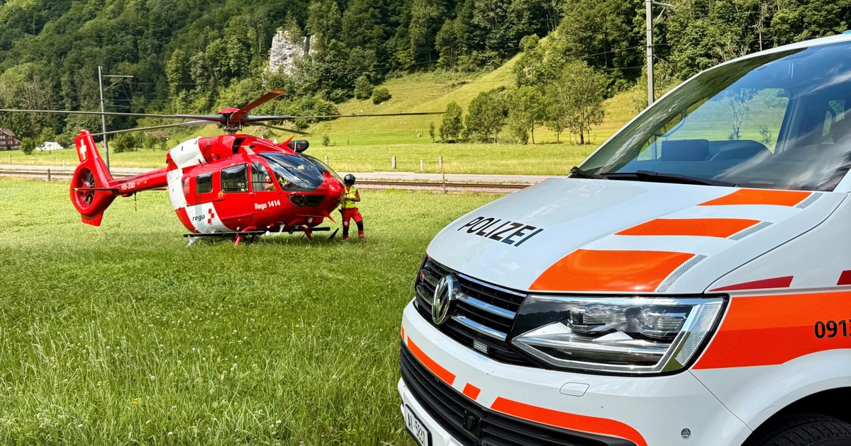 Toddler narrowly survives fall into pond