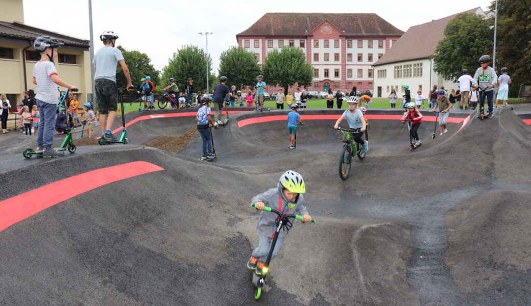  Der geplante Pumptrack in Gams eignet sich für Anfängerinnen und Anfänger sowie für Fortgeschrittene. Symbolbild: Stefanie Garcia Lainez