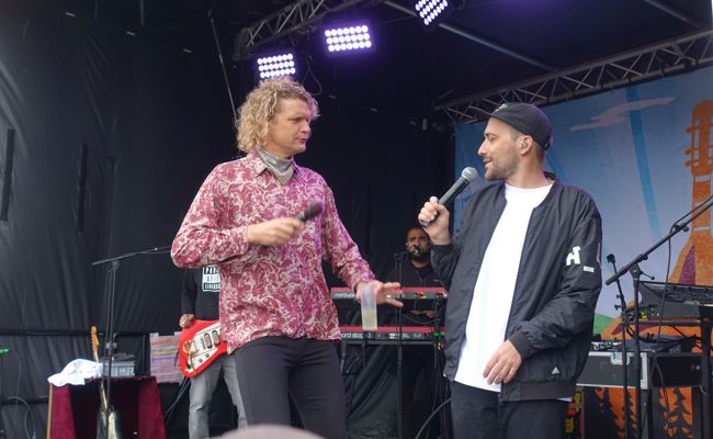 Ein wahrer Regentanz an den Hiking Sounds