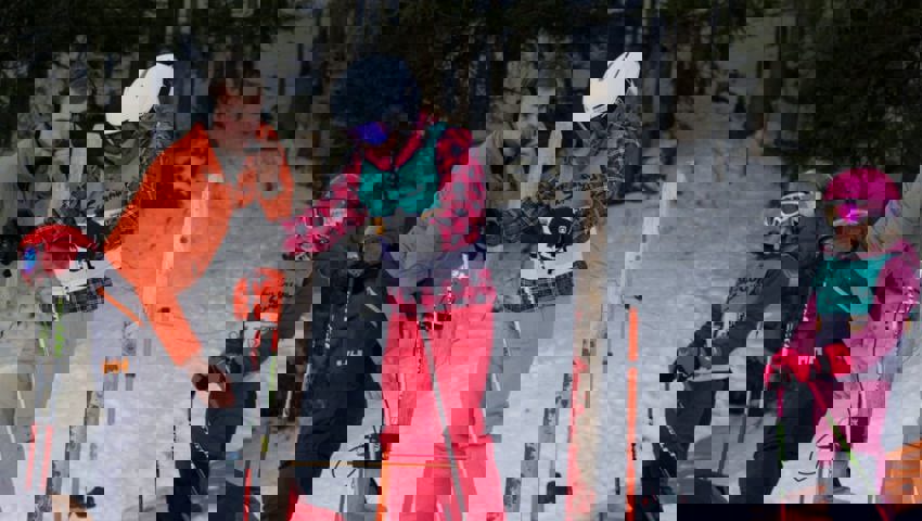  Wie bei den Grossen an den Weltmeisterschaften: Volle Konzentration am Start. 