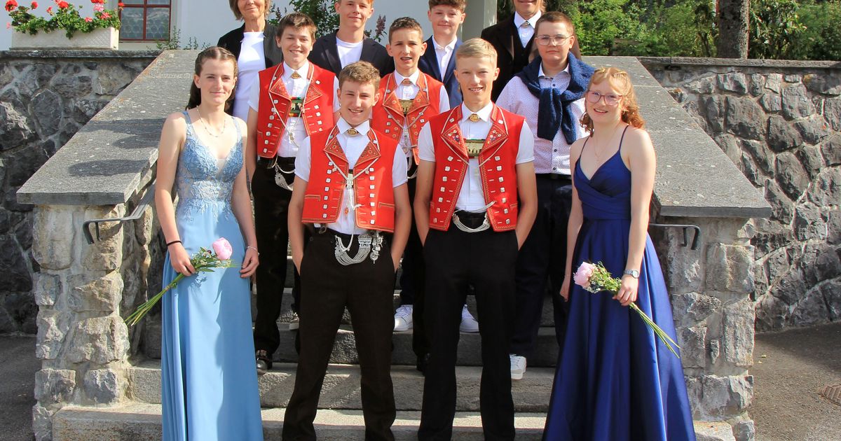 A festive confirmation celebrated
