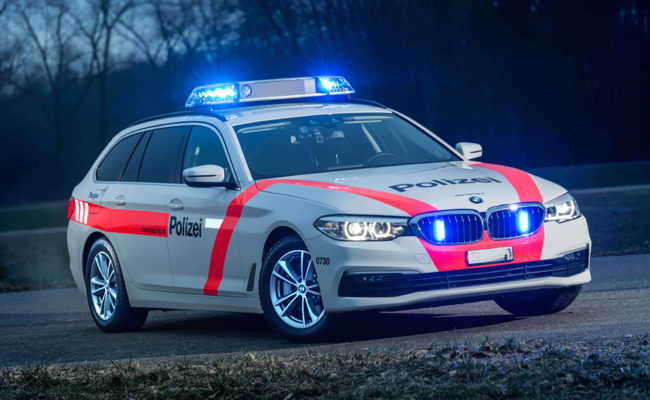 Betrunkene rammte in Buchs vor den Augen der Kantonspolizei ein Patrouillenfahrzeug