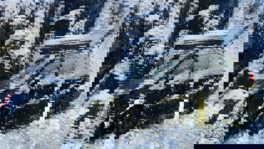  Im Stau kam es zu einem Folgeunfall. 