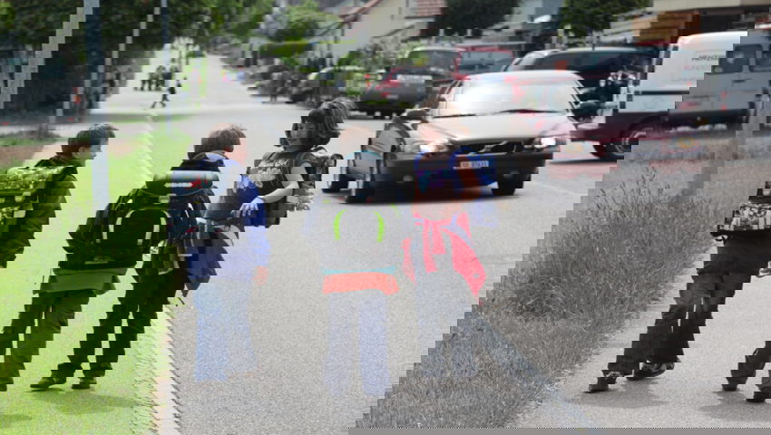  Auf dem Weg von der Schule nach Hause passierten 2021 mehr Unfälle mit Personenschaden als noch vor einem Jahr. 