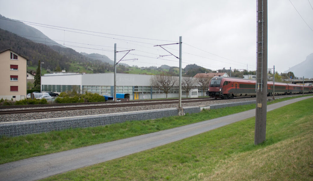  Das Wartauer Stimmvolk sagte Nein: Das Areal der Bahnhaltestelle Trübbach-Fährhütte, die nun nicht realisiert wird. 