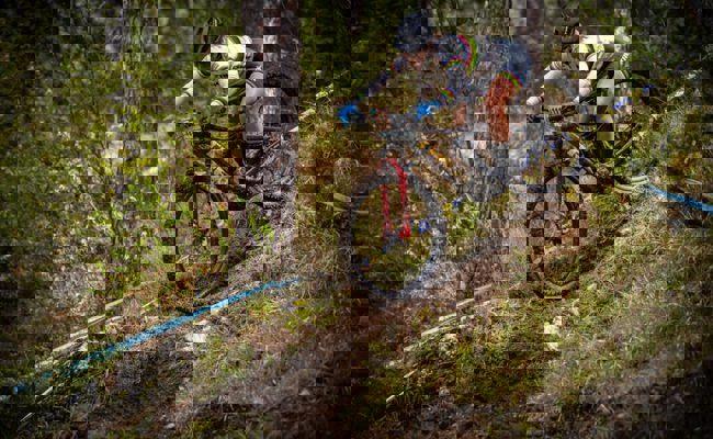 Erstes Ausrufezeichen: E-Mountainbikerin Nicole Göldi fährt aufs Podest