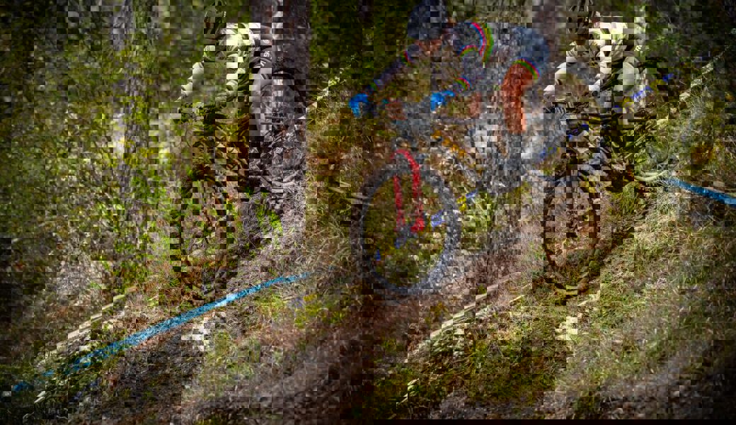  Nicole Göldi aus Sennwald gelang ein geglückter Weltcup-Einstand im Regenbogentrikot der Weltmeisterin. 