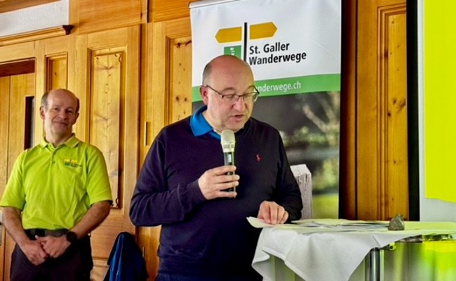 Die Wanderwege sind für die Volksgesundheit wichtig