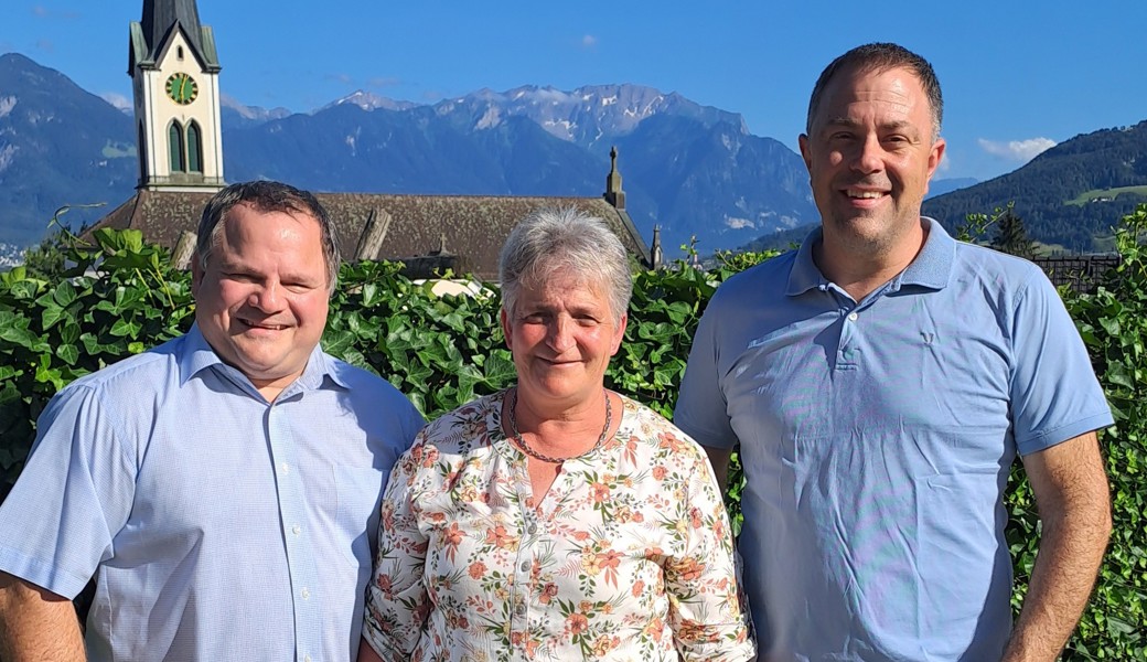 Von links: Roman Rauper, Silvia Lenherr und Rolf Herrmann.