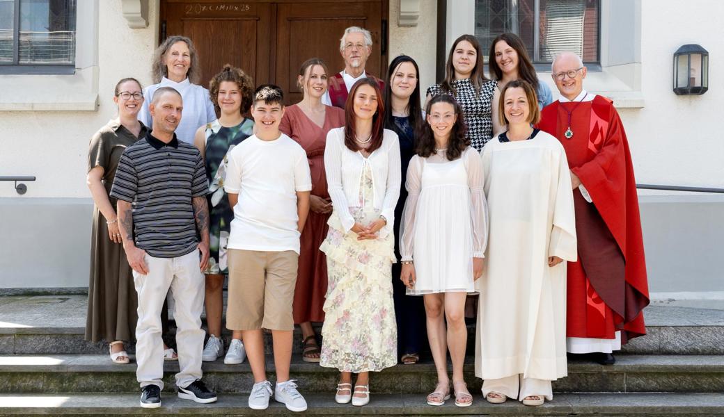 Jugendliche des HPZ feierten die Firmung