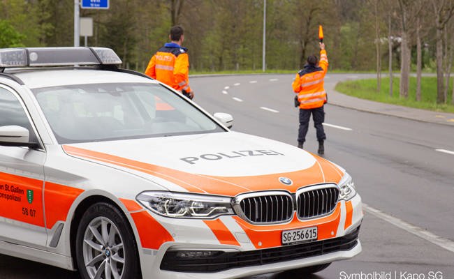 Alkoholisierte Lenker in Buchs, Gams und Trübbach angehalten