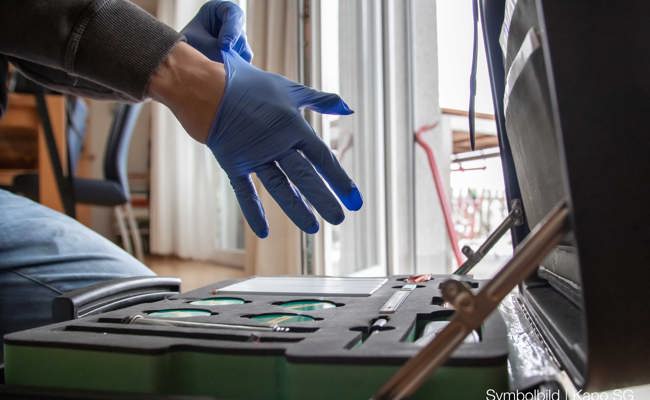 Dreister Täter: Einbruch am helllichten Tag