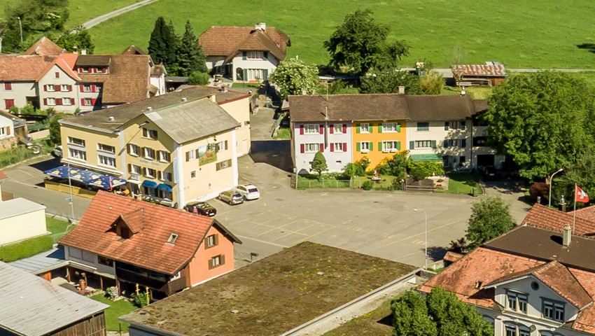Das Hirschen-Areal. Das Hirschen-Areal.