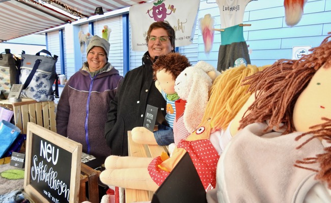 Ein Chlausmarkt, in dem viel Liebe, sozialer Austausch und Netzwerken steckt
