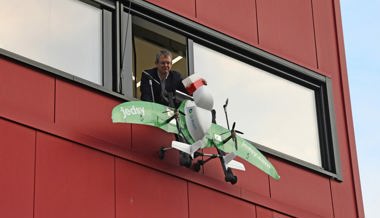 Neuartige Drohne wird künftig Laborproben zwischen Buchs und Vaduz transportieren