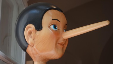 Kinderkram: Pinocchios Lügennase