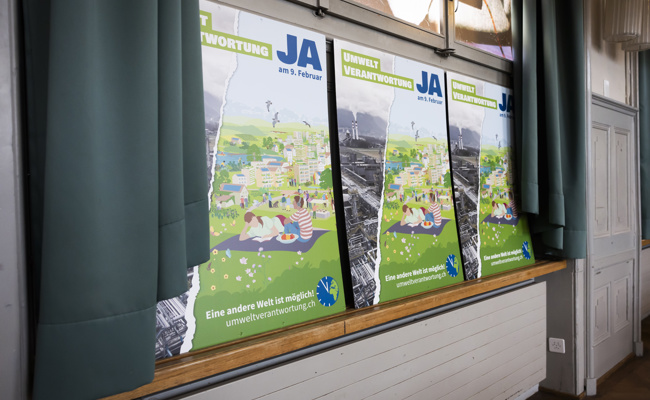 Eidgenössische Abstimmung: Umweltverantwortungsinitiative in jeder Gemeinde klar abgelehnt
