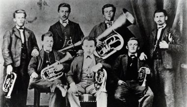 Einst gab es auf engstem Raum zwei Blasmusikvereine