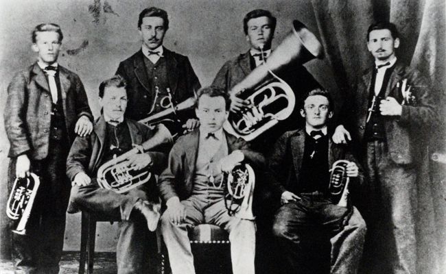 Einst gab es auf engstem Raum zwei Blasmusikvereine