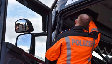 Kantonspolizei schnappt alkoholisierten LKW-Chauffeur