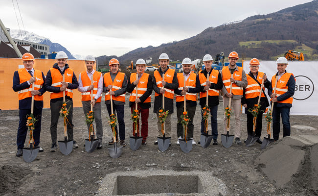 Grundstein für das neue Betriebsgebäude von Körber gelegt
