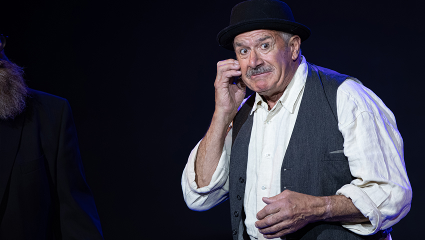 Gelungene Playback-Einlagen: Werner Heeb als Heiri aus der Niederdorfoper.