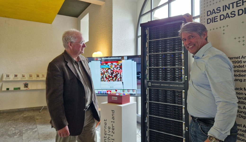 KI wird archiviert: Internet Archive Switzerland nimmt Arbeit auf