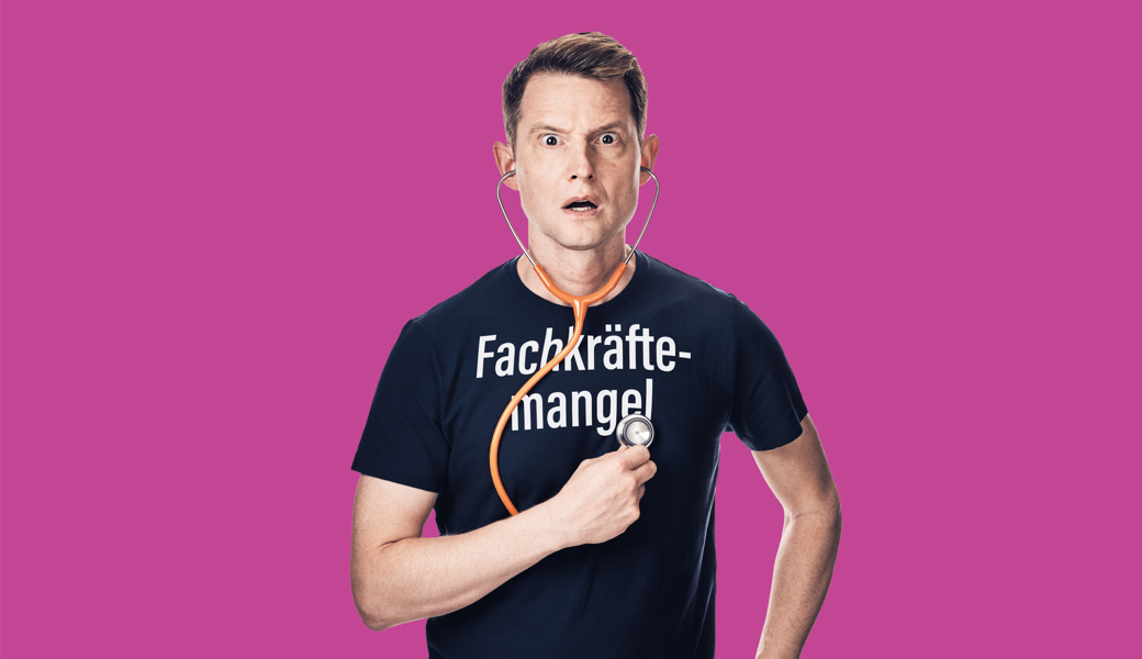 Stimmenimitator Fabian Unteregger kommt dieses Wochenende nach Unterwasser.