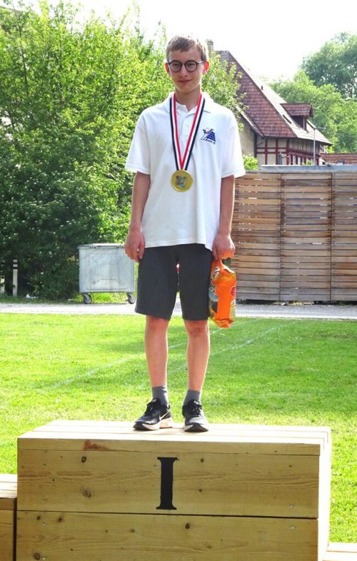 Nathan Vetsch, Sieger Kategorie 1. Nathan Vetsch, Sieger Kategorie 1.