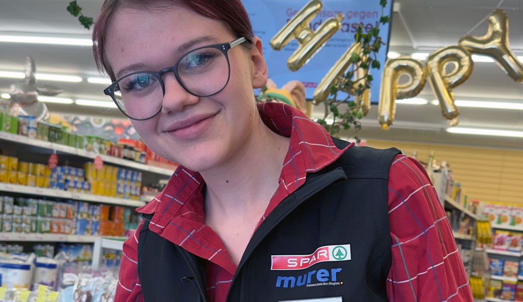 Luzia Brunner führt neu den Spar in Wildhaus.