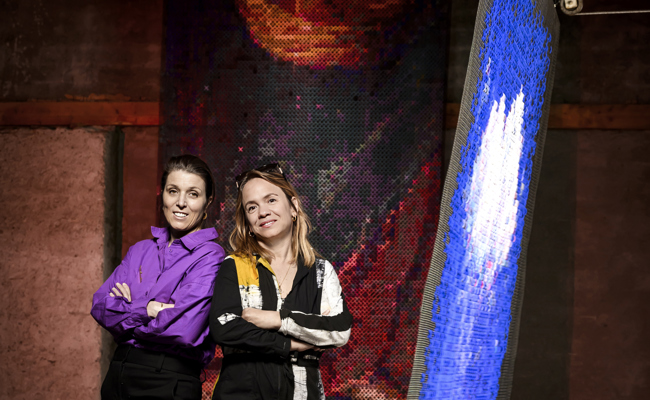 Carla Hohmeister und Beate Frommelt: Öl auf Wasser im Museümli