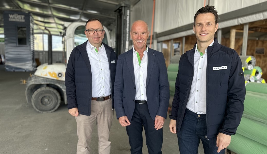 Auf Tagungsleiter Ralph Dietsche, Verwaltungsratspräsident Andreas Eggenberger und Messeleiter Michael Dietrich (von links) warten intensive Wochen.