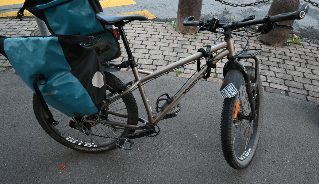 Der Zusammenstoss zwischen Auto und Velo war relativ heftig.