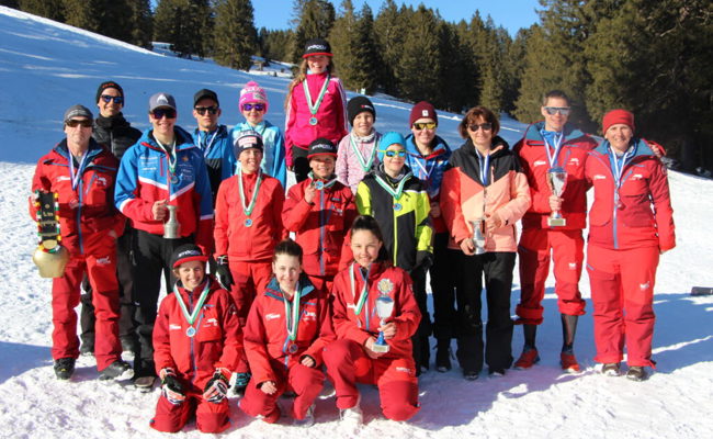 U16-Skirennfahrer Luca Gantenbein fuhr am JO- und Clubrennen allen davon