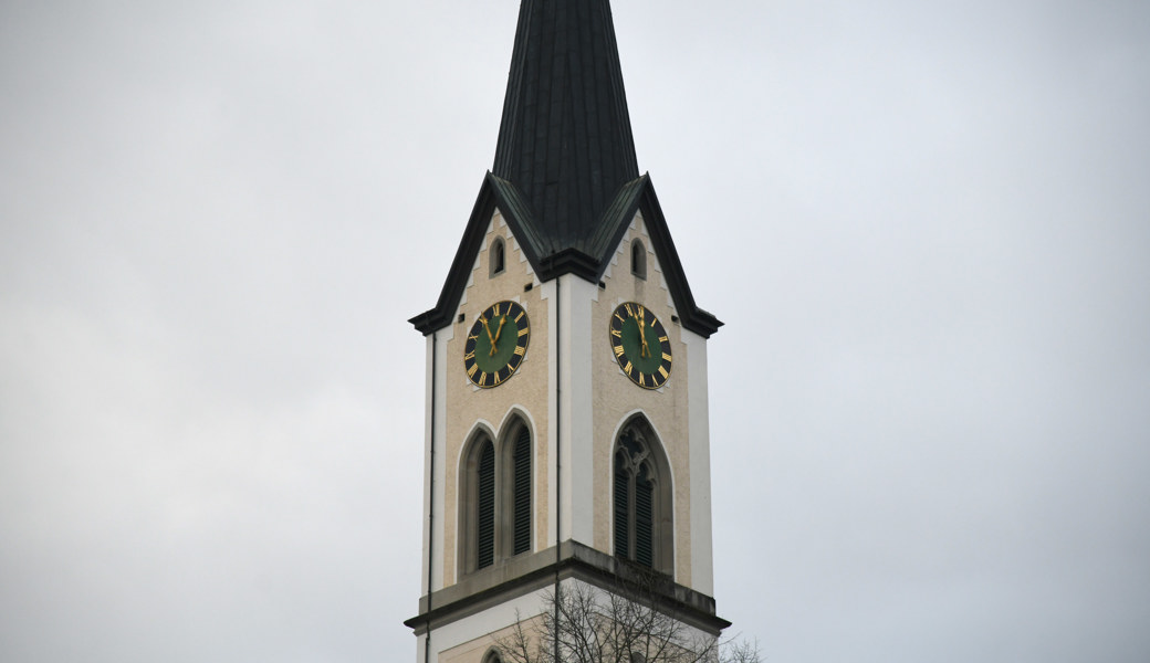 Kirchturmuhr ausser Betrieb