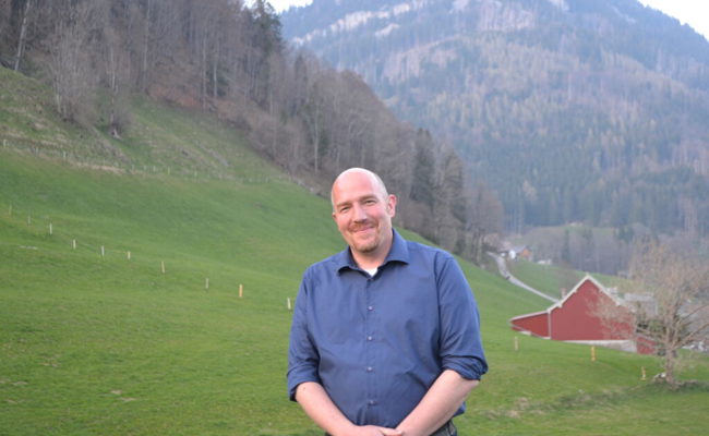 Stephan Vogt fühlt sich bei minus 25 Grad wohler als an einem Hitzetag