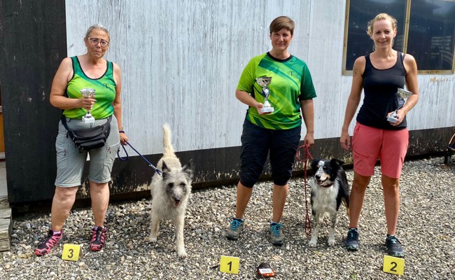 Spektakuläre Leistungen der Sennwalder Hundeteams