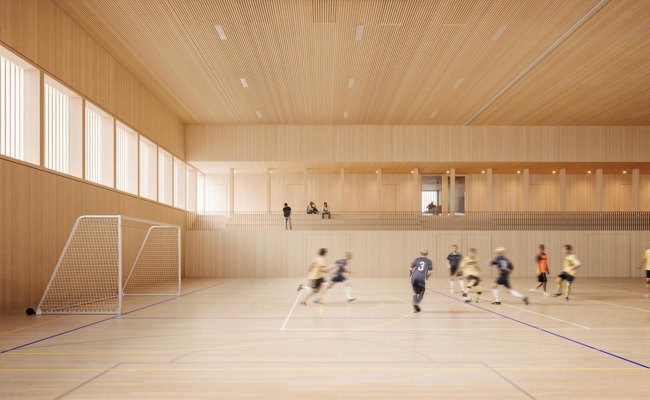 Hallenprojekt nimmt immer mehr Form an