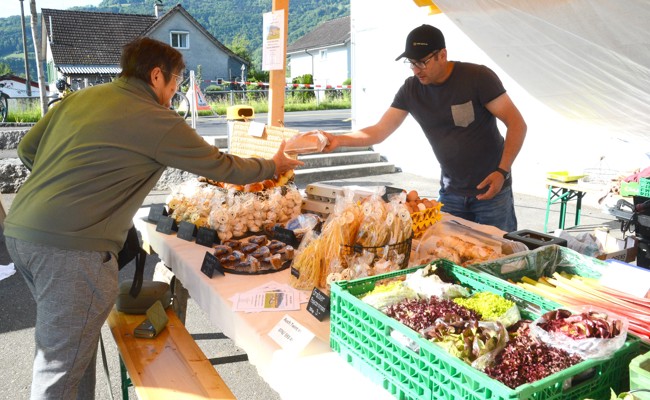 Werdenberger Buuramart: Ötschis Guats findsch immer ...
