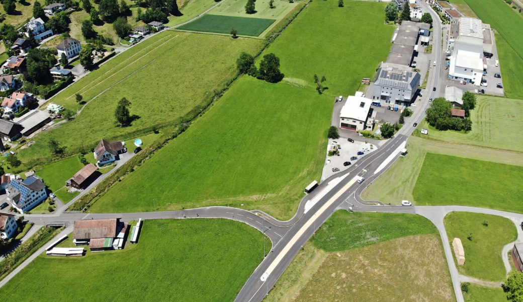  Im Gebiet Quadrätscha beim Abzweiger nach Rans soll das neue Depot geplant werden. 