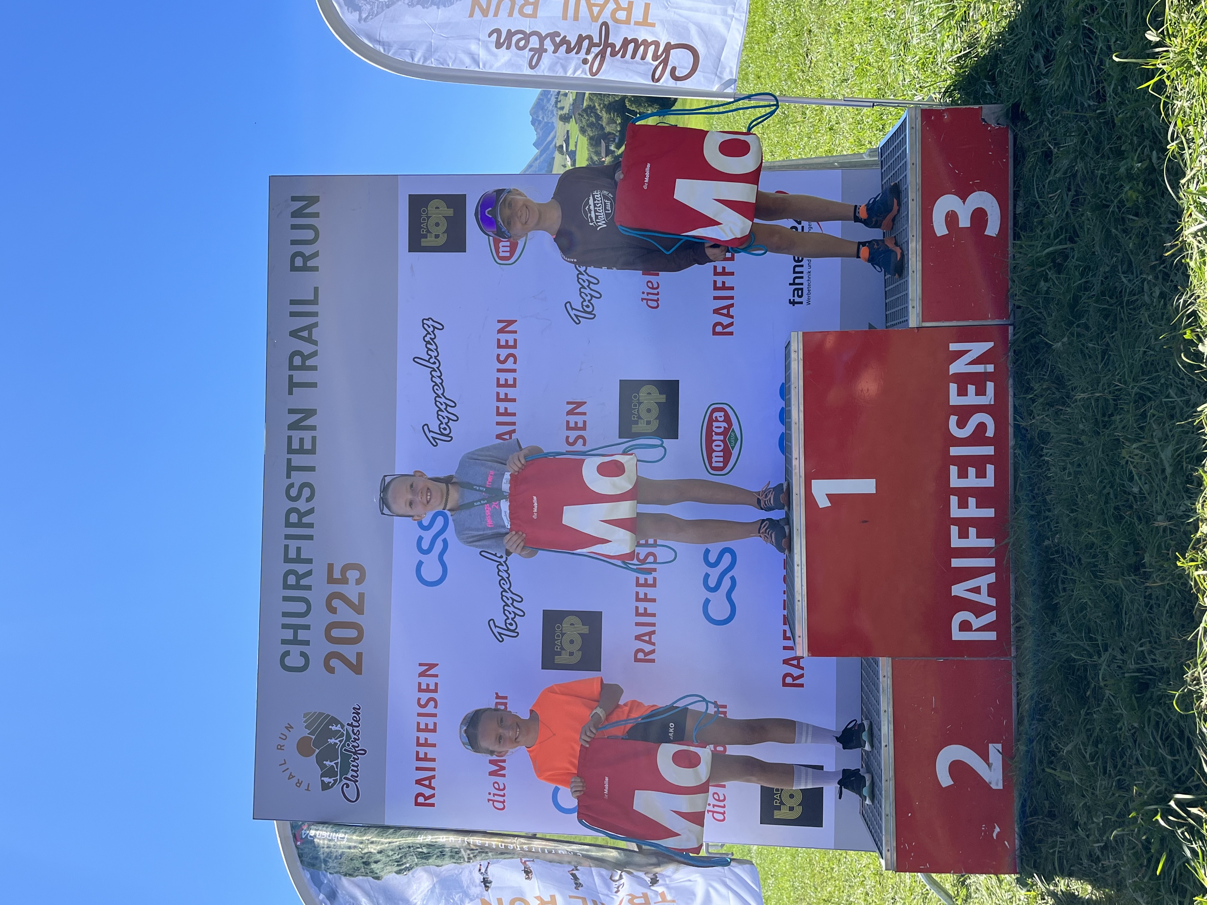 Sara Diezig auf dem dritten Platz.