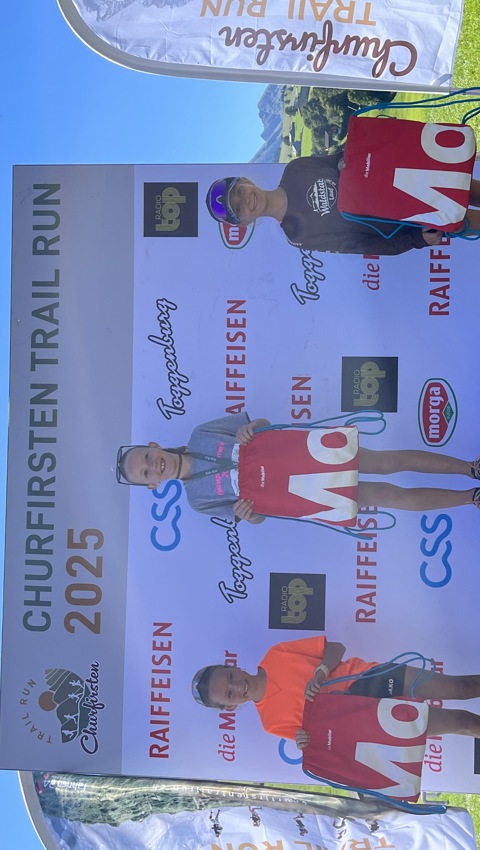 Sara Diezig auf dem dritten Platz.