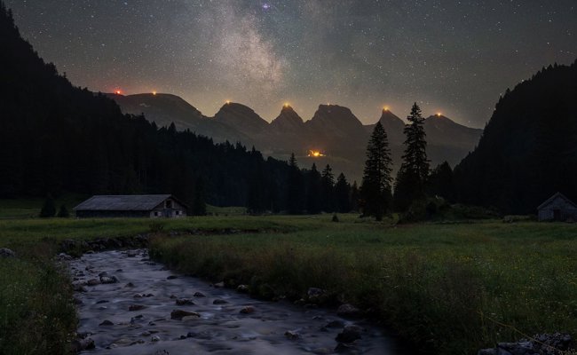 Höhenfeuer auf den Churfirsten verschoben