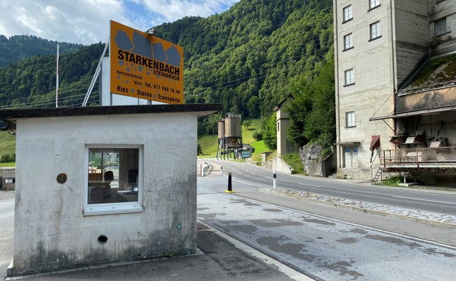 Übergangslösung für Steinbruch Starkenbach gefunden