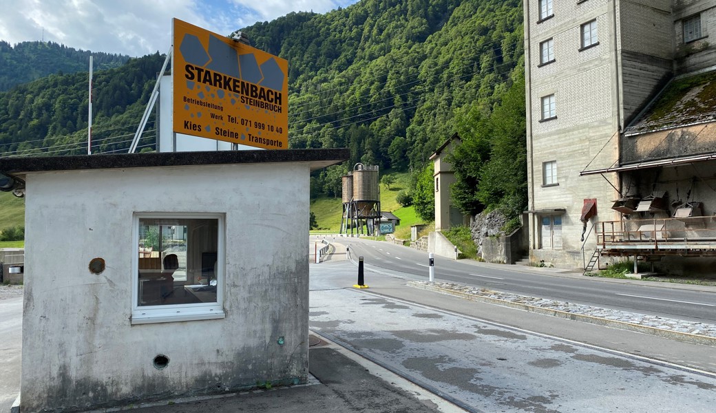 Übergangslösung für Steinbruch Starkenbach gefunden
